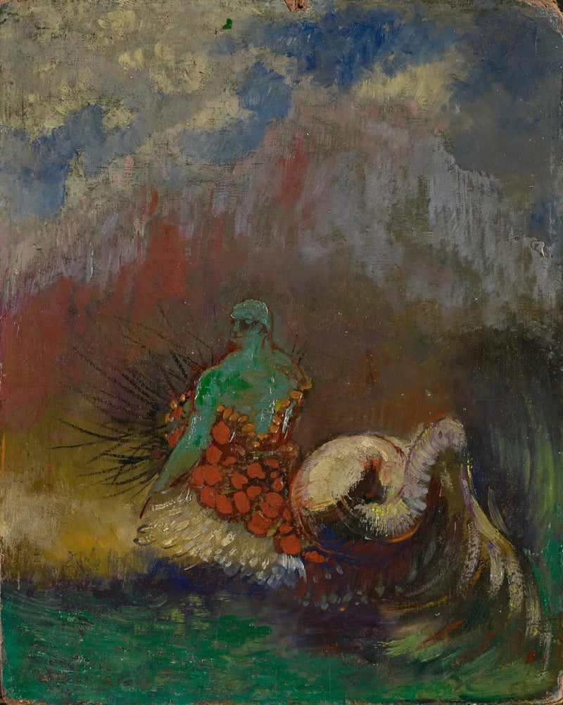 A Sereia - Odilon Redon