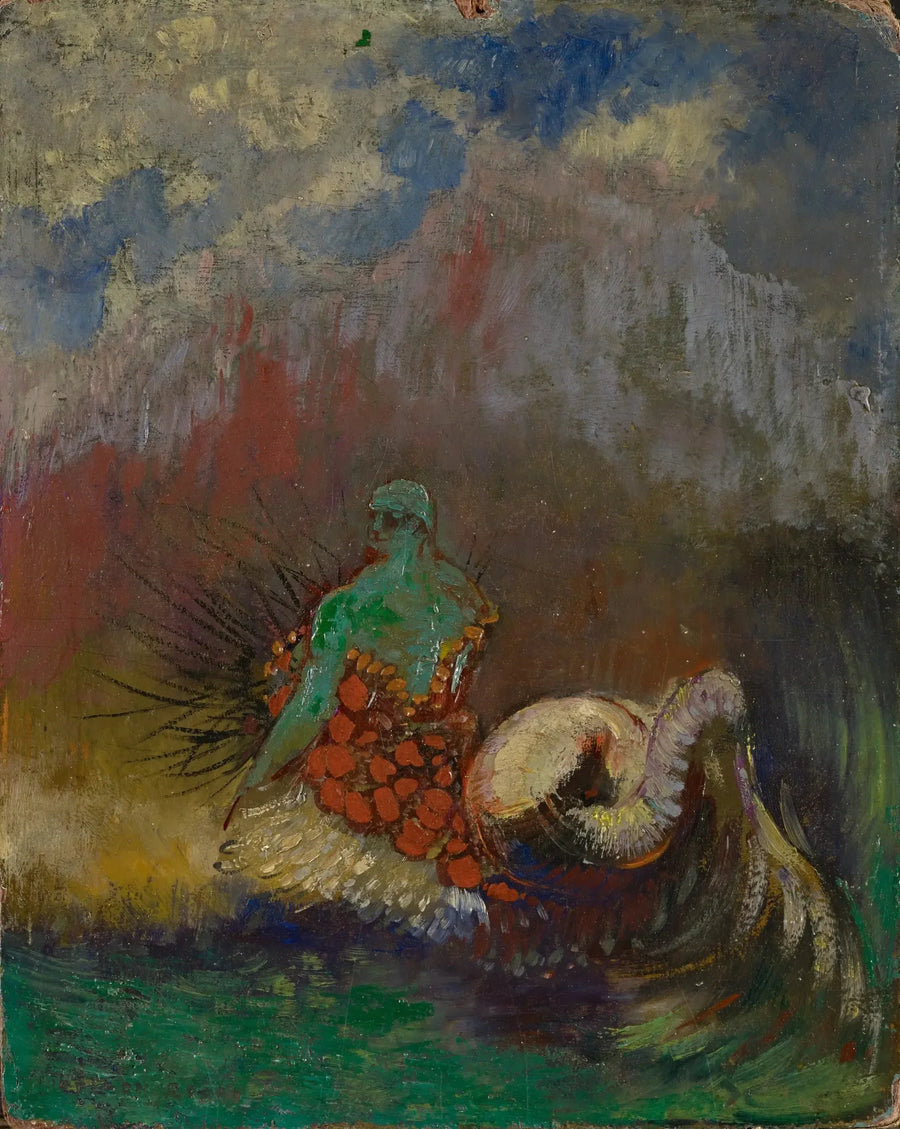 A Sereia - Odilon Redon