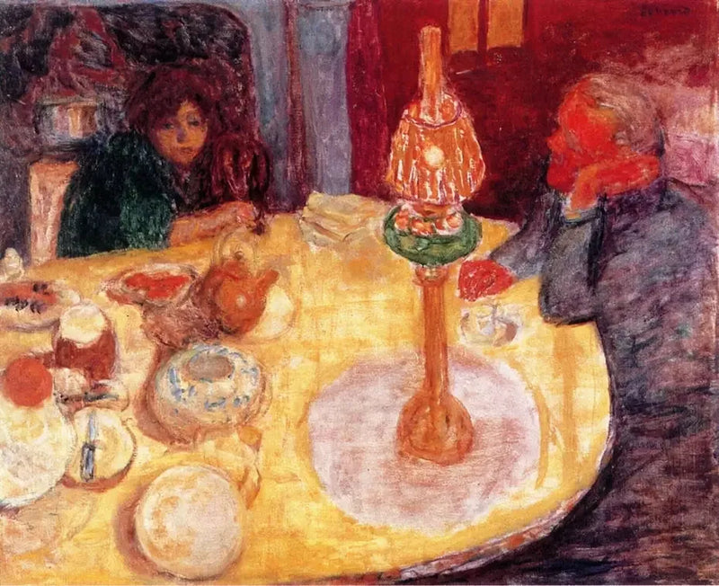 A Noite sob a Lâmpada - Pierre Bonnard