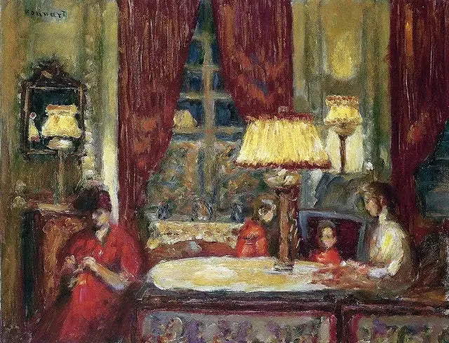 A Noite sob as Lâmpadas - Pierre Bonnard