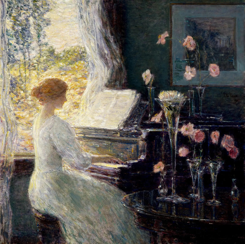 A Sonata - Childe Hassam