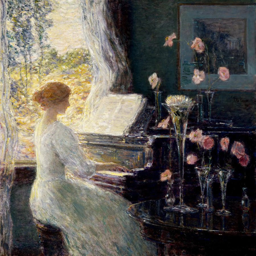 A Sonata - Childe Hassam