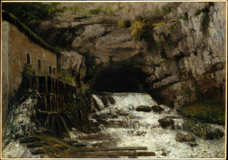 A fonte do amor - Gustave Courbet