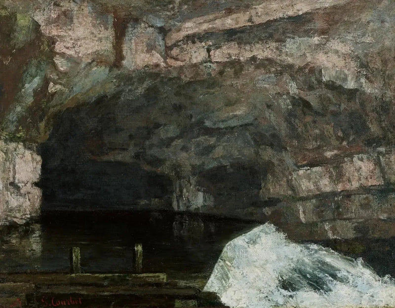 A Fonte do Loue - Gustave Courbet