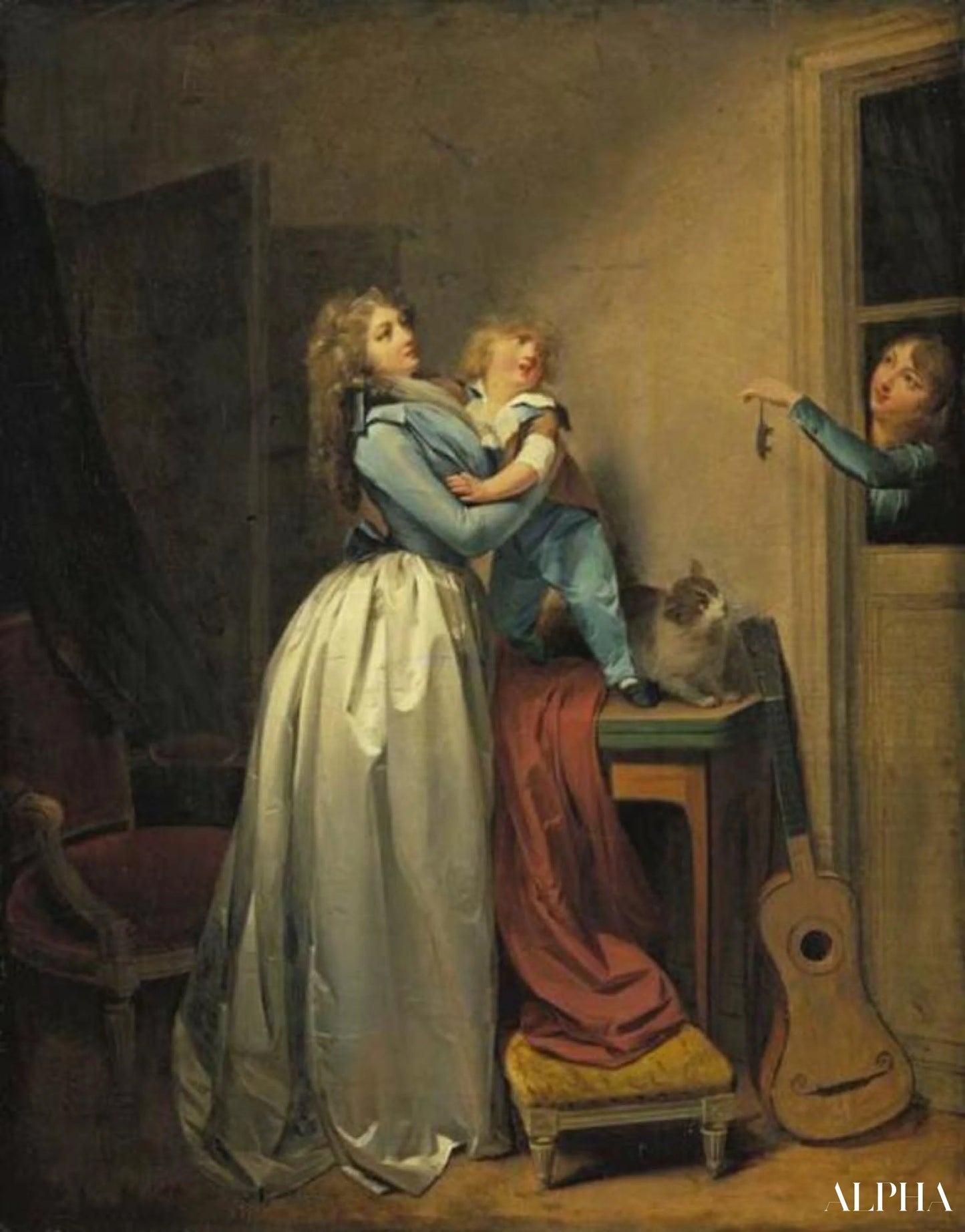 La souris morte - Louis Boilly - Reproductions de tableaux et peintures haut de gamme