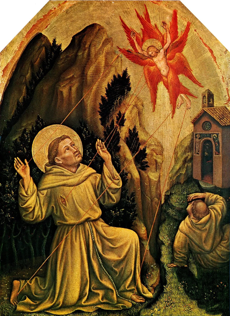 A Estigmatização de São Francisco - Gentile da Fabriano
