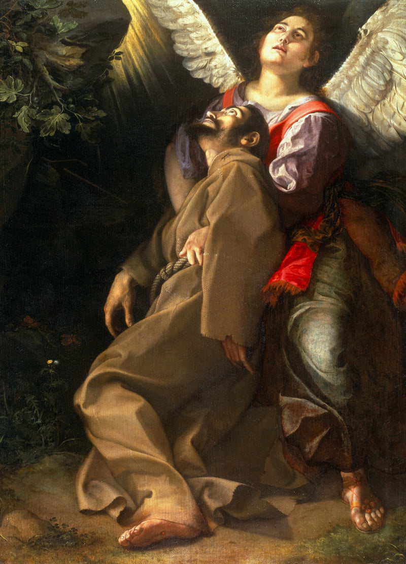 A estigmatização de São Francisco - Orazio Gentileschi