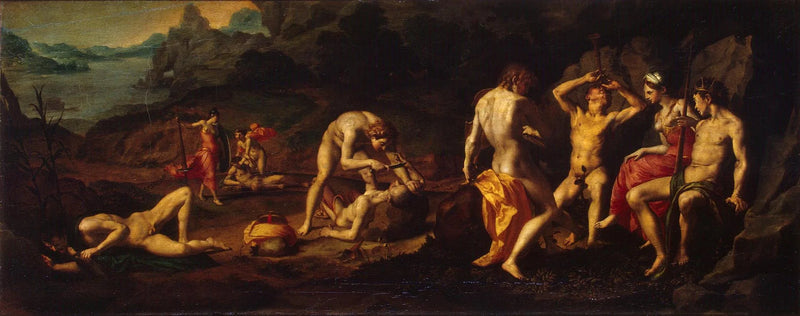 A Tortura de Marsias - Bronzino