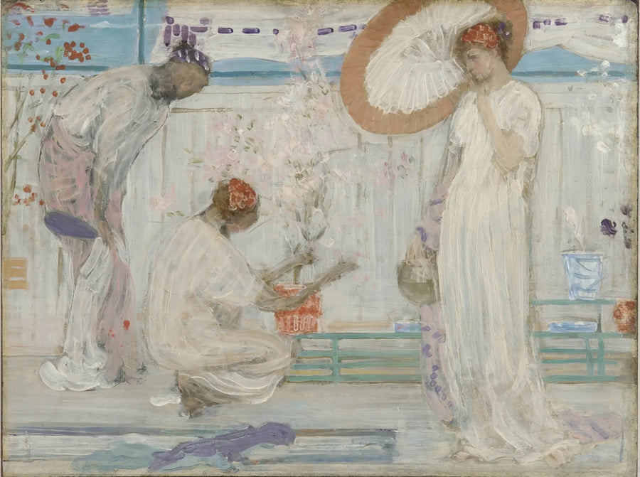 A Sinfonia Branca: Três Meninas - James Abbott McNeill Whistler