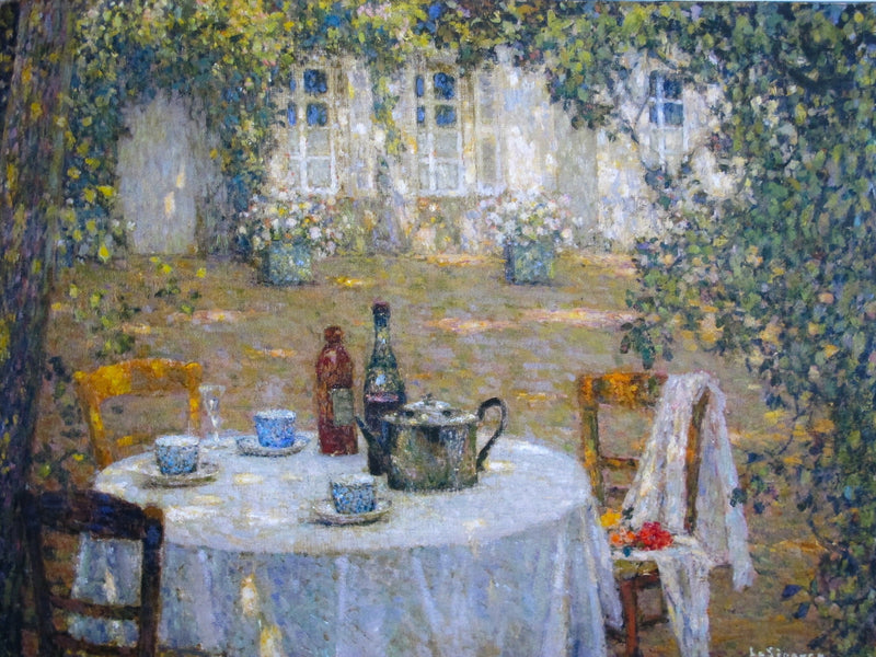 A Mesa ao Sol - Henri Le Sidaner