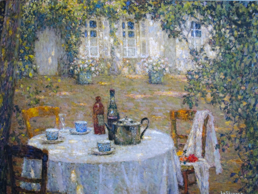 A Mesa ao Sol - Henri Le Sidaner