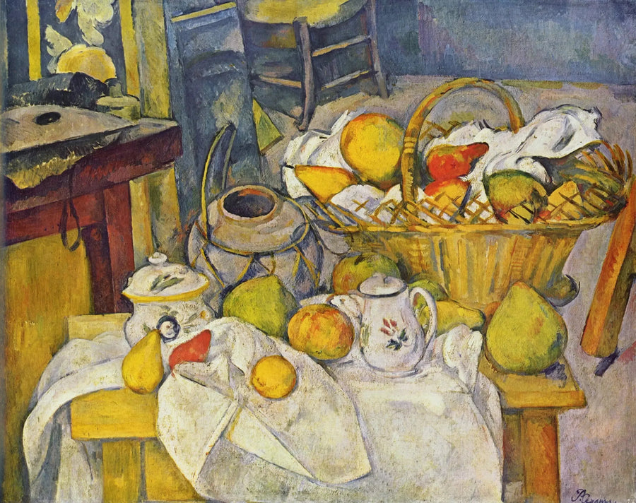 A Mesa de Cozinha - Paul Cézanne