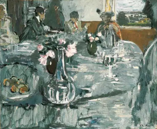 A mesa - Édouard Vuillard