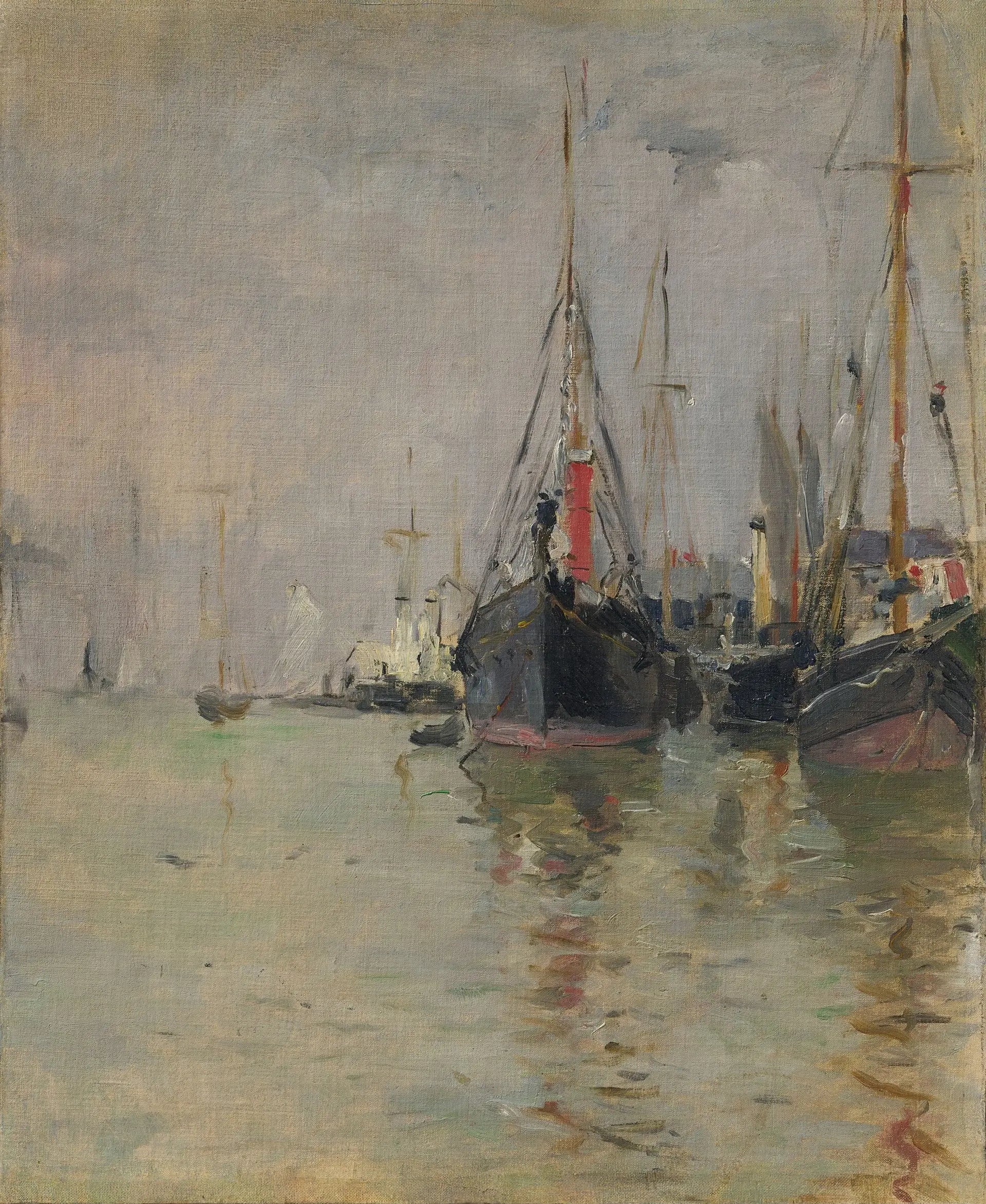 Reproduction du tableau « La Tamise - Berthe Morisot » par Alpha Reproduction en peinture à l’huile