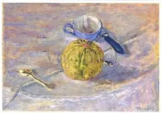A xícara azul - Pierre Bonnard