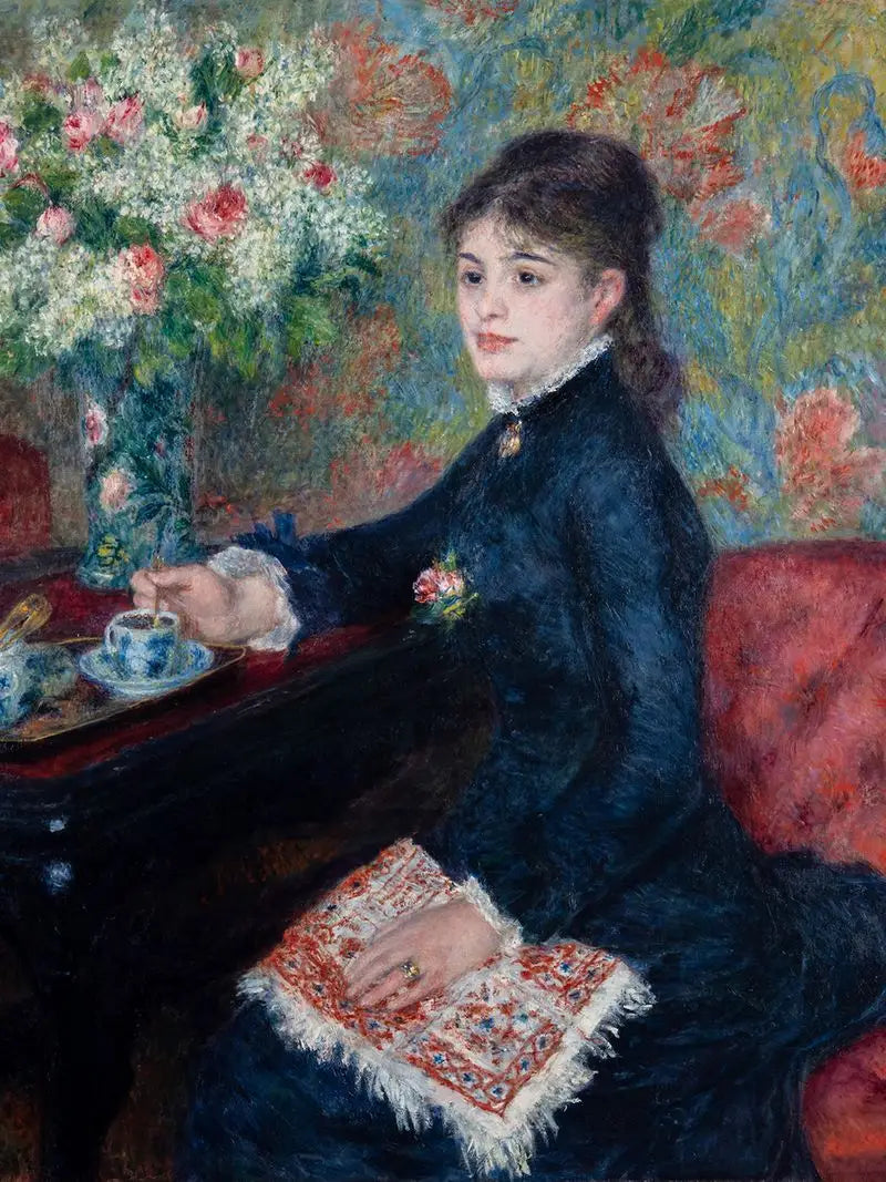 A Xícara de Chocolate - Pierre-Auguste Renoir