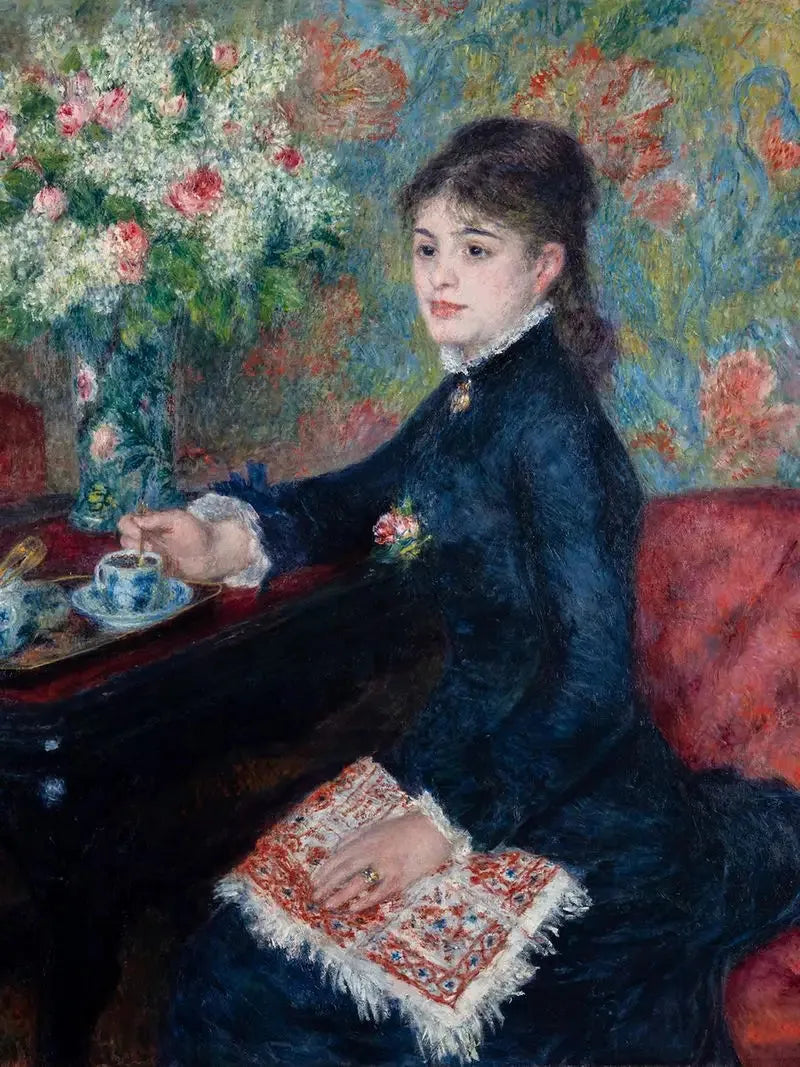 A Xícara de Chocolate - Pierre-Auguste Renoir
