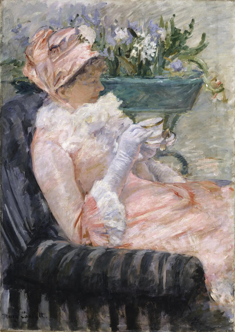 A Xícara de Chá - Mary Cassatt