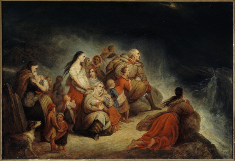 A Tempestade - Ary Scheffer