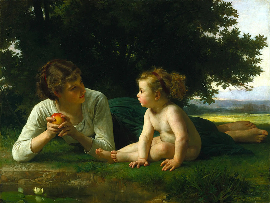 A Tentação - Bouguereau
