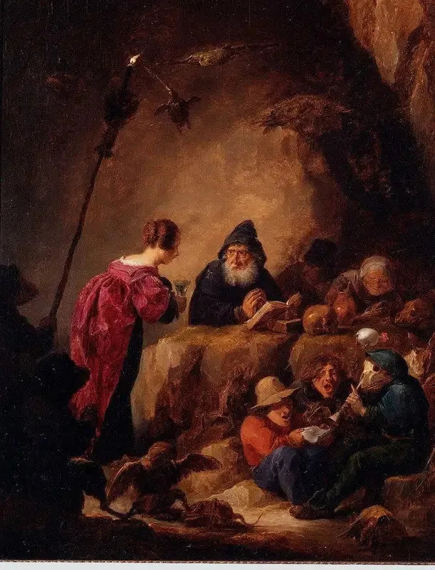 A Tentação de Santo Antônio - David Teniers Júnior