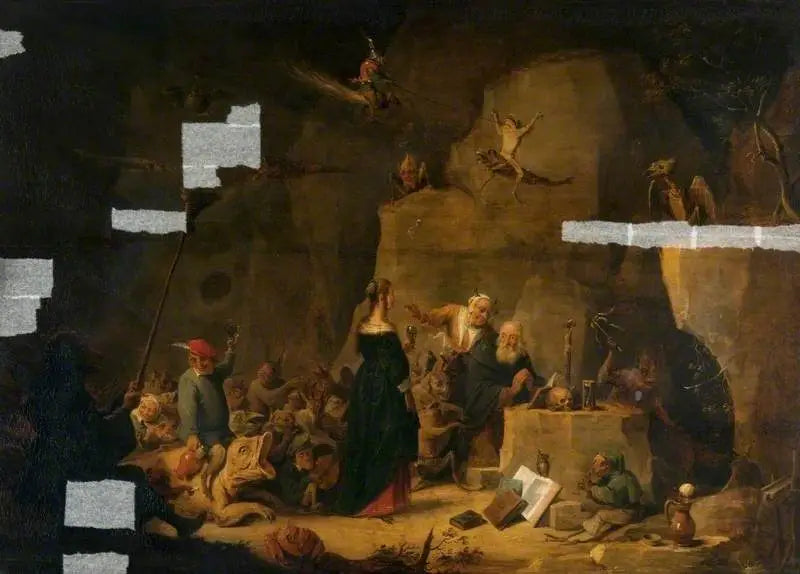 A Tentação de Santo Antão - David Teniers Júnior