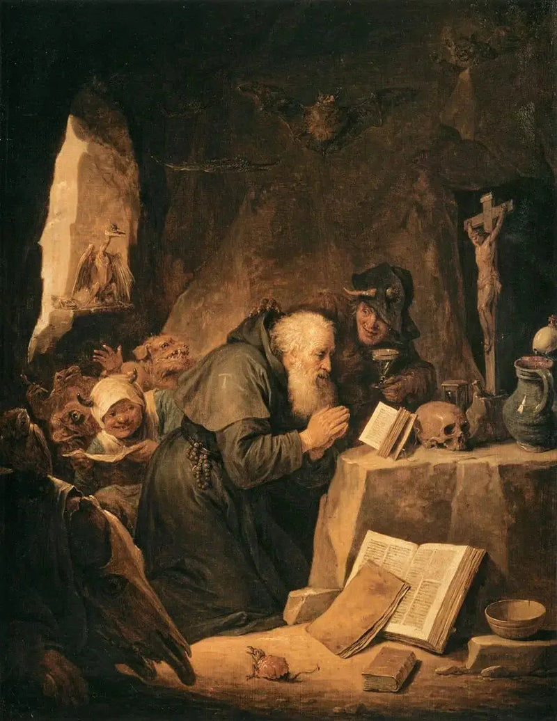 A Tentação de Santo Antônio - David Teniers Júnior