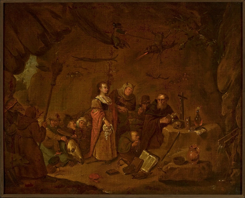 A Tentação de Santo Antônio - David Teniers Júnior