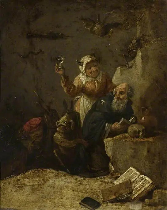 A tentação de Santo Antão - David Teniers Júnior