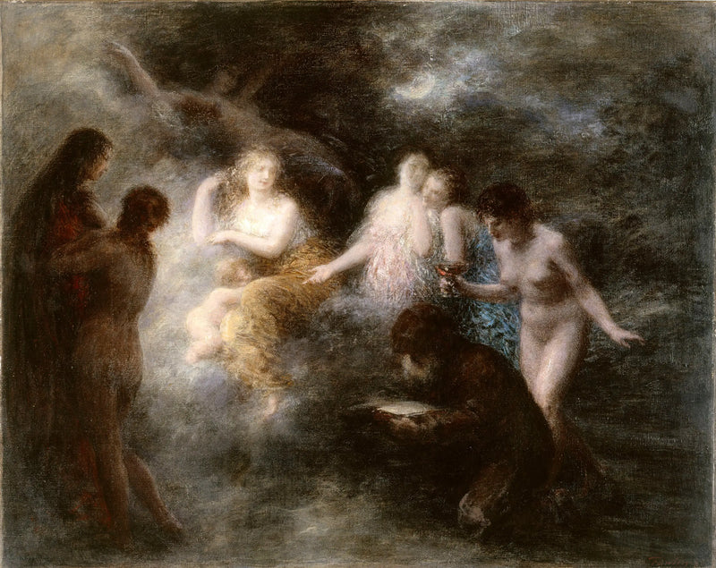 A Tentação de Santo Antônio - Henri Fantin-Latour