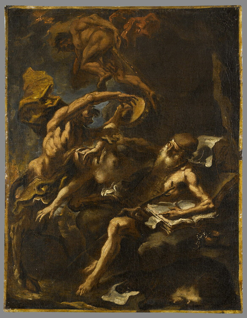 A Tentação de Santo Antônio - Sebastiano Ricci