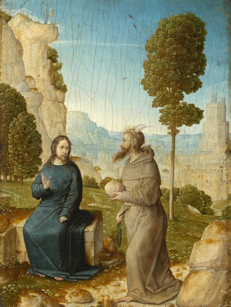 A tentação de Cristo - Juan de Flandes
