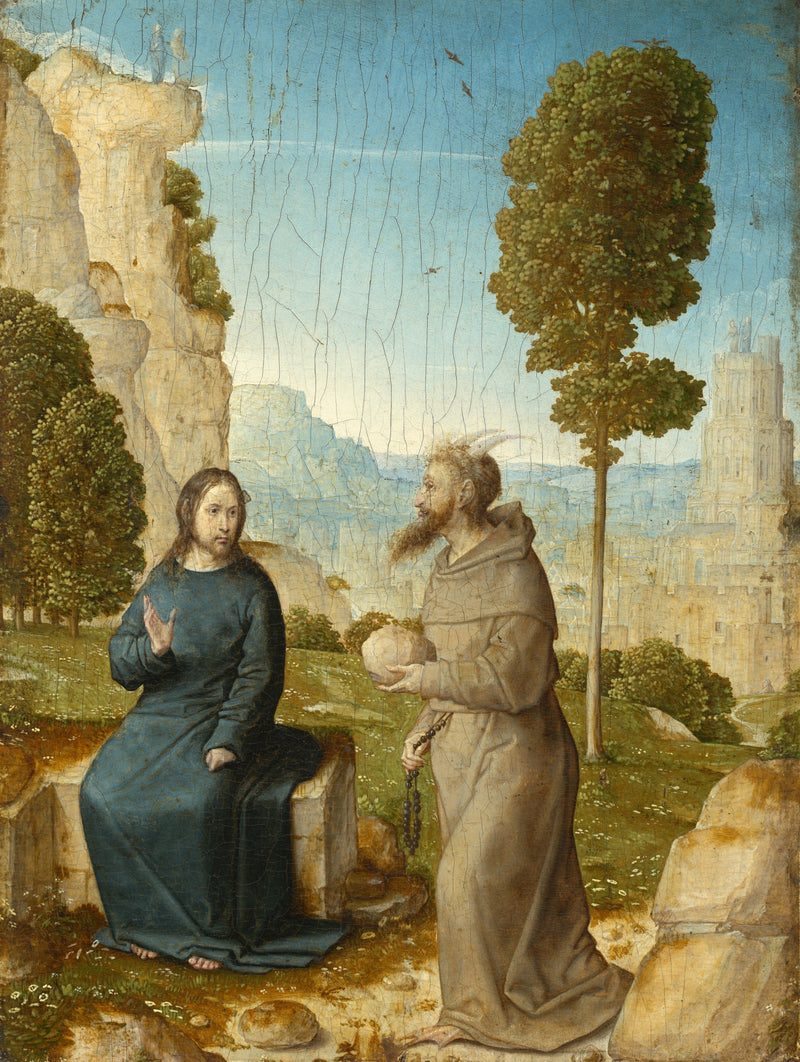 A tentação de Cristo - Juan de Flandes