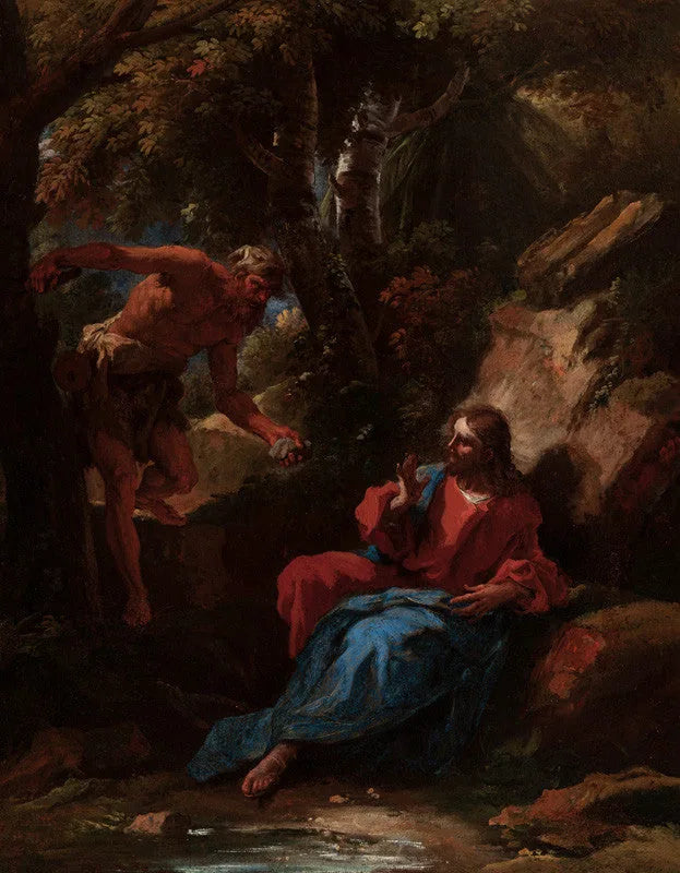 A Tentação de Cristo - Sebastiano Ricci