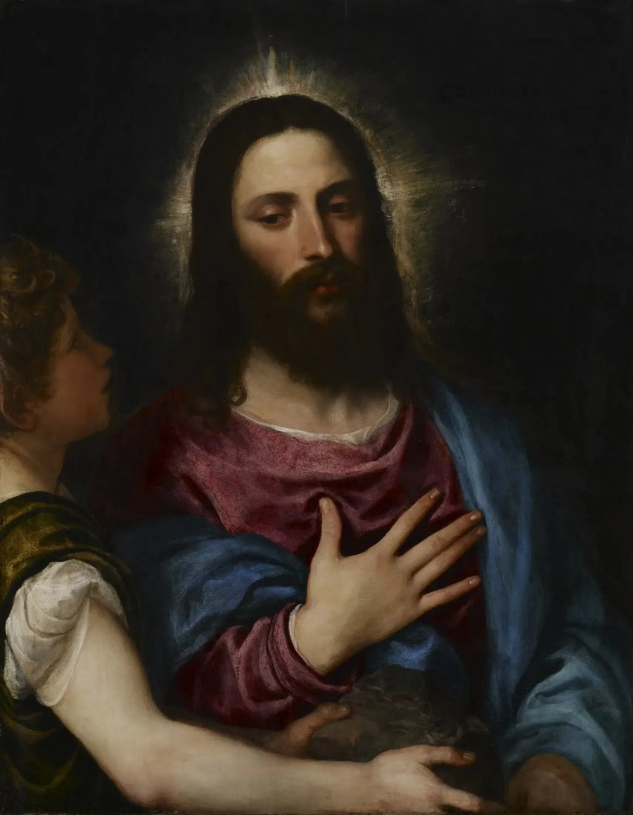 A tentação de Cristo - Tiziano