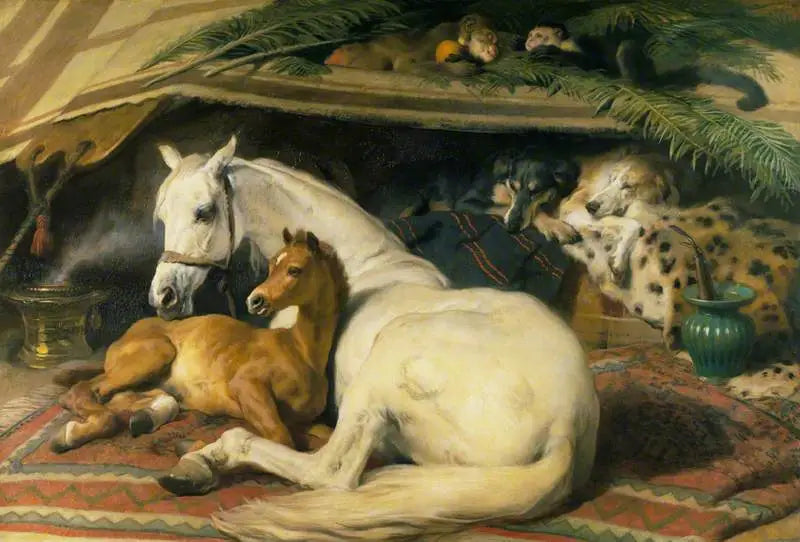 A Tenda Árabe - Edwin Henry Landseer
