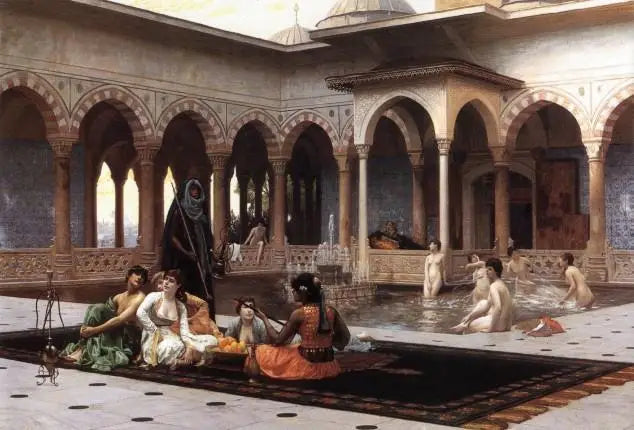 A Terraço do Serralho - Jean-Léon Gérôme