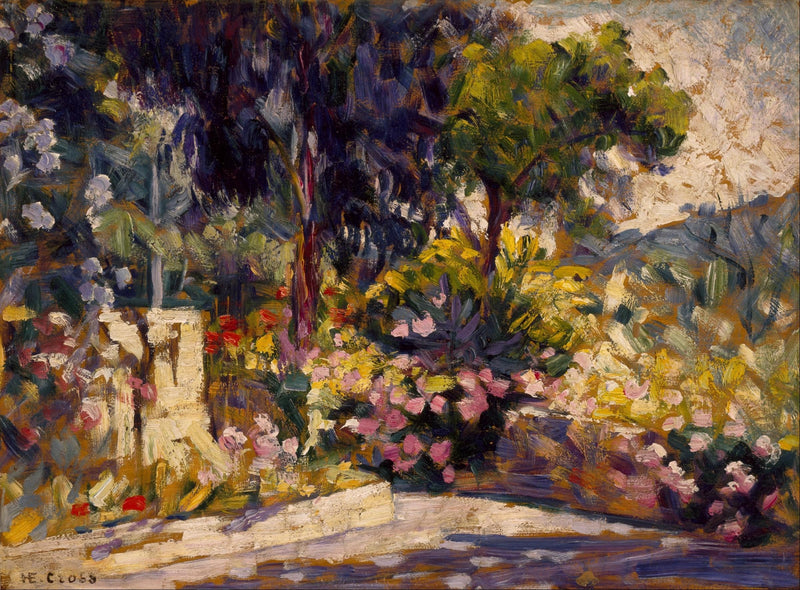A varanda florida - Henri-Edmond Cross