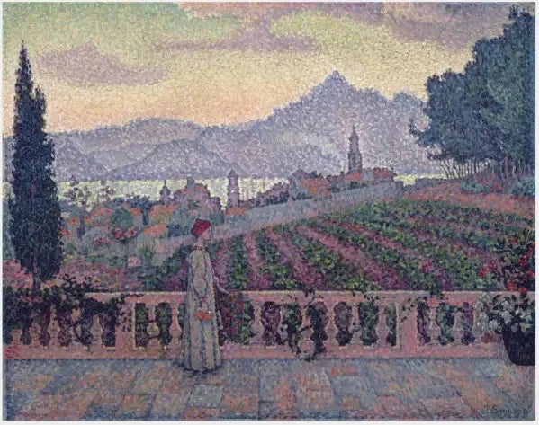 A Terraço, Saint-Tropez - Paul Signac
