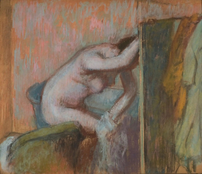 A Toalete após o banho - Edgar Degas