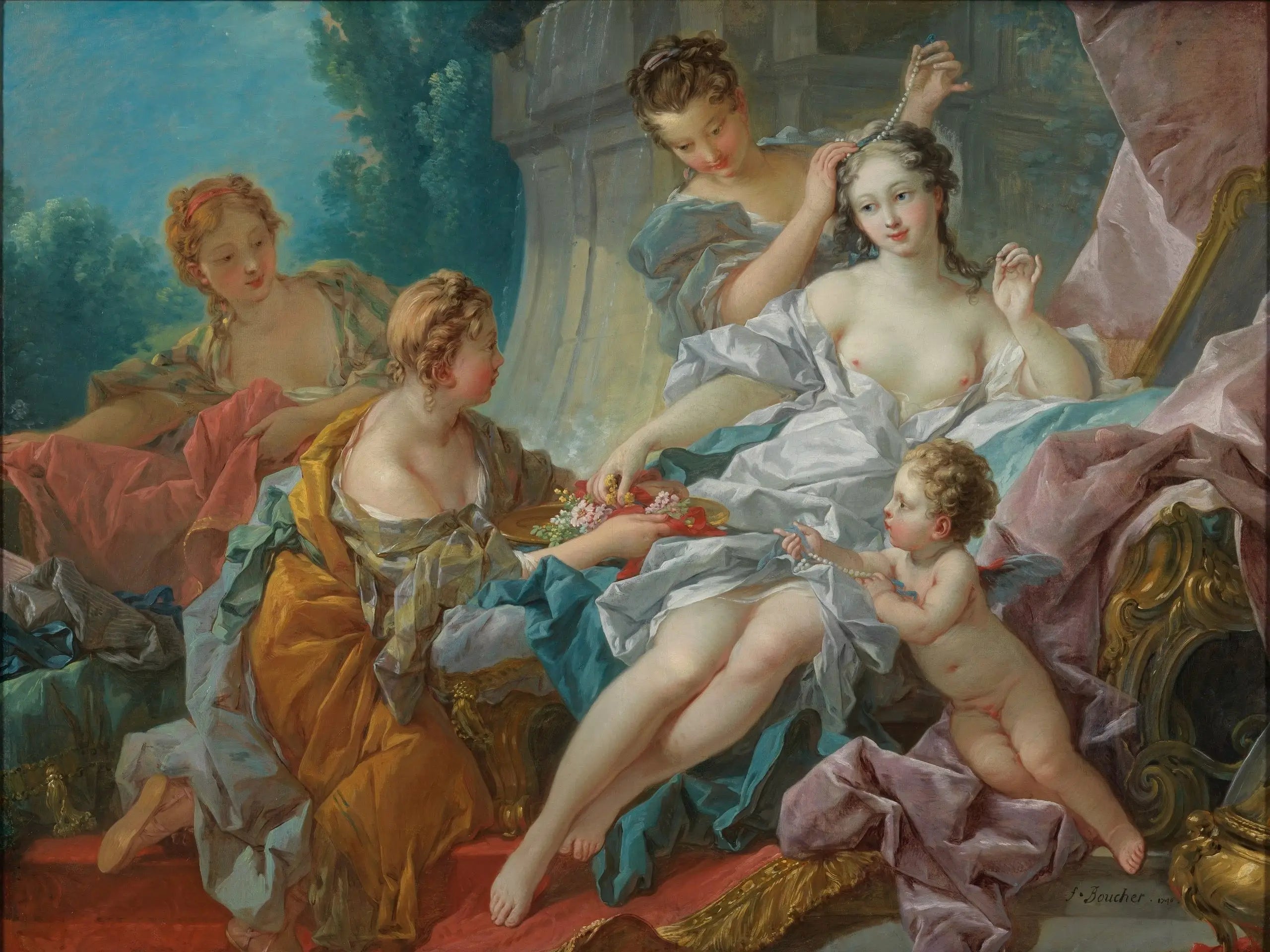 La Toilette de Vénus - François Boucher - Alpha Reproduction