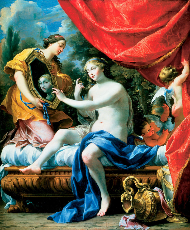 A Banho de Vênus - Simon Vouet