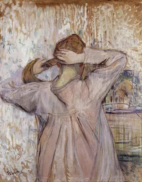 A Toalete - Henri de Toulouse-Lautrec