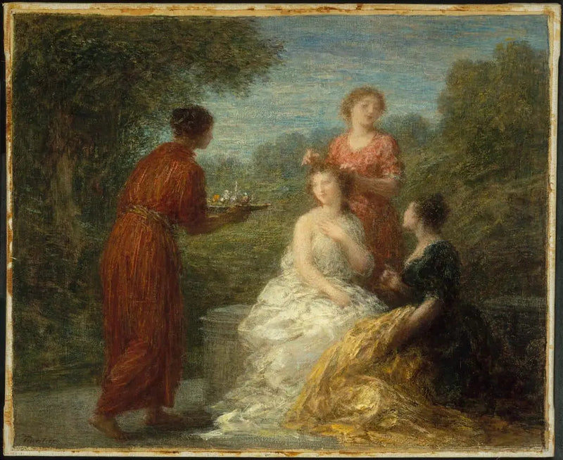 O Banho - Henri Fantin-Latour