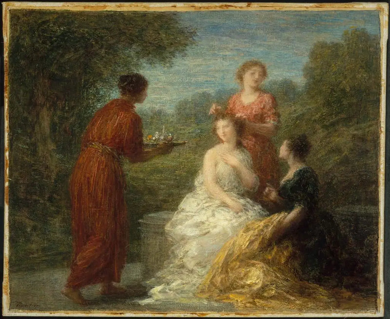 O Banho - Henri Fantin-Latour