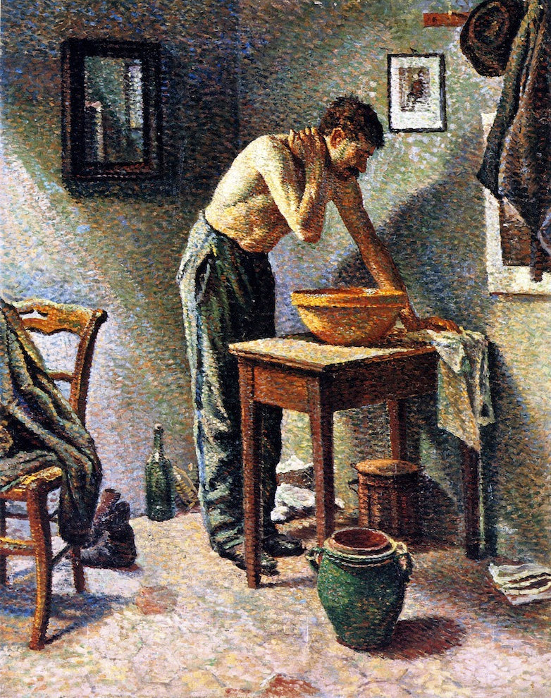A Casa de Banho - Maximilien Luce