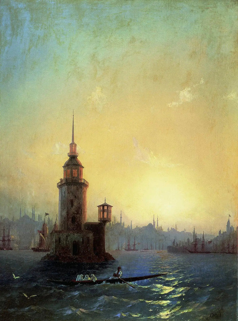 A Torre de Léandre - Ivan Aïvazovski