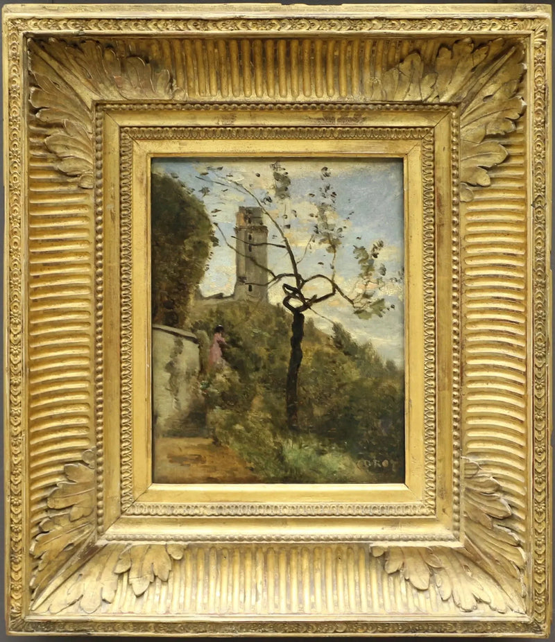 A Torre de Montlhéry - Jean-Baptiste Camille Corot