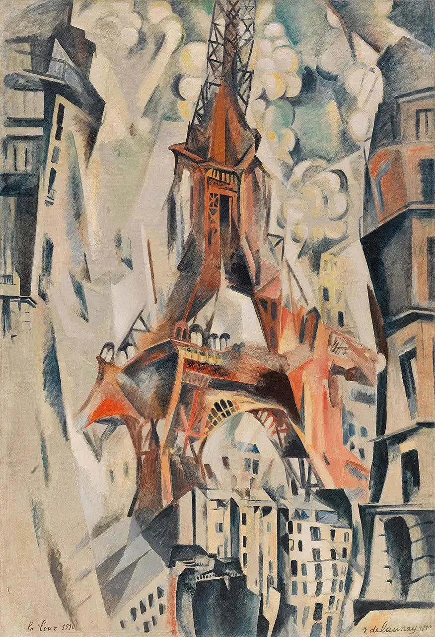 A torre Eiffel - Robert Delaunay
