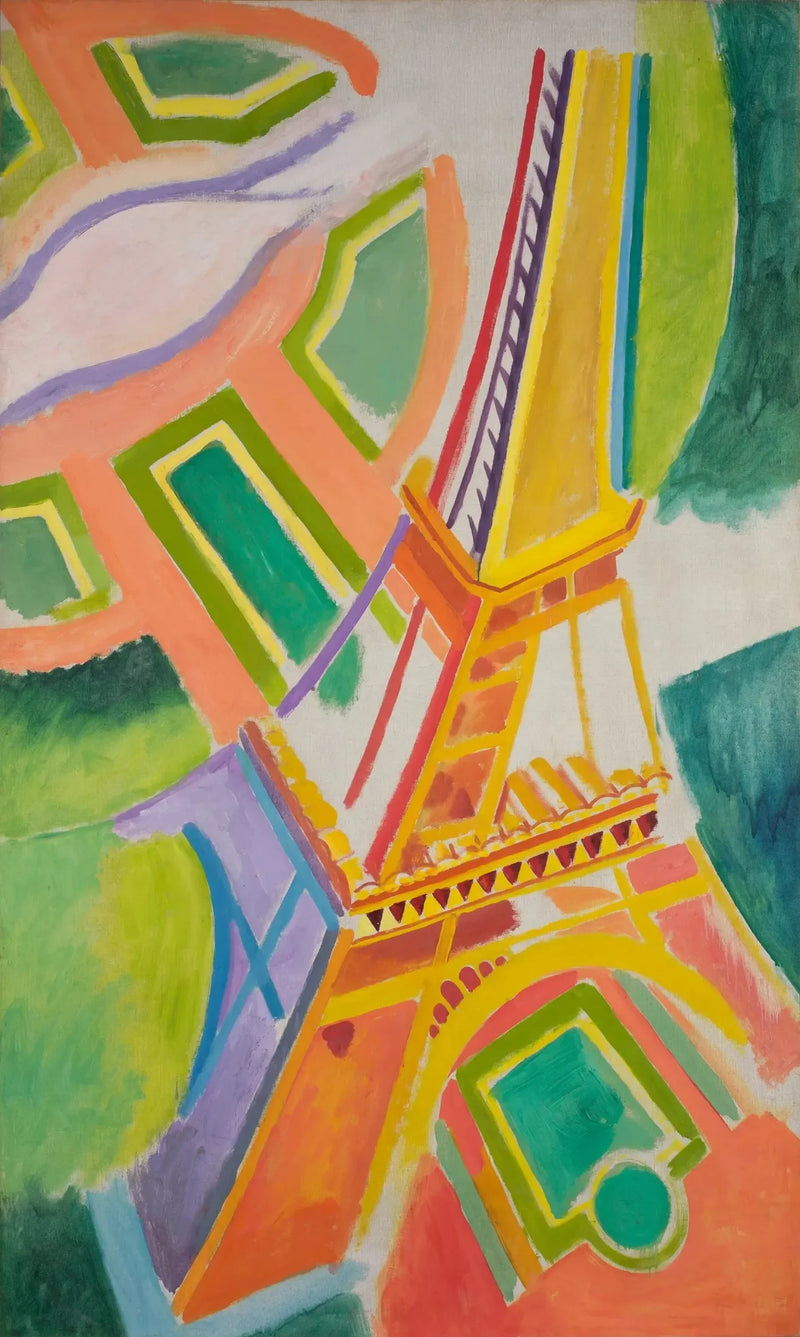 A Torre Eiffel - Robert Delaunay